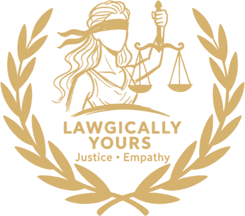 Lawgically Yours emblem